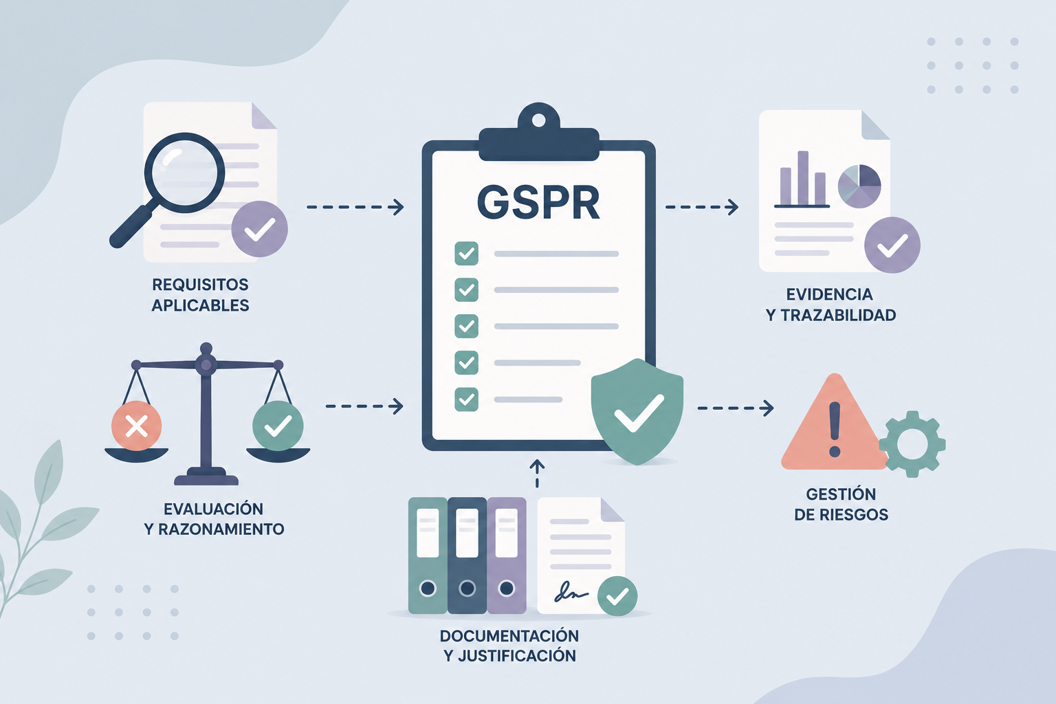 Cómo demostrar el cumplimiento de los GSPR: mucho más que un checklist