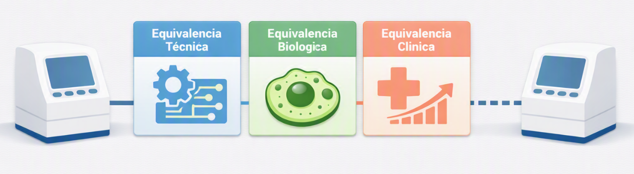 Cuándo un producto sanitario deja de ser considerado “equivalente” a otro